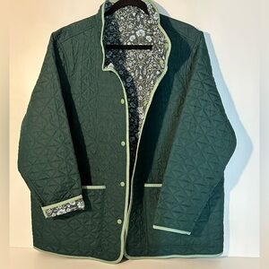 Land’s End 1X Reversible Quilted Lightweight Jacket